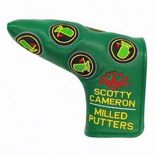 Red & Black Taylor Plum Blossom Crown L-Shaped & Straight Golf Putter Head Covers - Sọc lưới màu xám - Xem 10