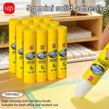 WUQIANNIAN 3/6pcs 5g Mini Solid Glue, High-Viscosity Solid Double-Sided Adhesive, Smooth, Not Easy To Evaporate, Spreads Evenly, Does Not Clump, For Office Document Bonding, Back-To-School Season - 5g Solid Glue Stick - View 8