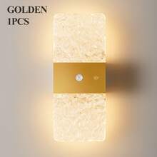 Crystal Motion Sensor Wall Lamp, LED Magnetic Wall Light, 1200mAh Battery-Powered Night Light, Easy To Install, Adjustable Color Temperature And Brightness, Suitable For Hallways, Bathrooms, Bedrooms, Stairs, Home Decor, Living Room Decor, - Square Hill - View 20