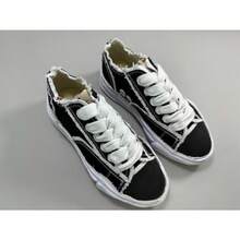 2026 New MMY Platform Sneakers Vintage Dad Shoes Unisex Pair Casual Shoes Street Fashion Bestseller Canvas Shoes For Women And Men - 黑白流蘇 - 查看 3