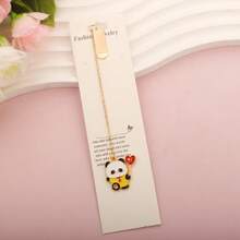 Mặt dây chuyền hình gấu trúc dễ thương, móc khóa đánh dấu sách tiện dụng cho học sinh, đồ dùng văn phòng phẩm hình hoạt hình dễ thương, bán sỉ. - Bộ sưu tập Gấu trúc - Xem 13