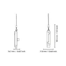 1 قطعة/2 قطعة محول USB-A إلى USB-C بقدرة 240 واط مع حامل هاتف، محول شحن سريع ونقل بيانات USB 2.0، متوافق مع iPhone 17/ محول USB إلى USB-C - متعدد الألوان - مشاهدة 9