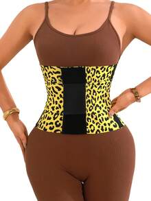Women's Waist Cincher, Sports Shapewear, Belly Control Corset, Breathable Mesh High Elastic Comfort Fit, Suitable For Gym And Daily Wear, Underwear, Everyday - Hot Pink - View 3