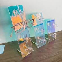 A Popular Acrylic Glasses Frame Display Stand, Showcase, Simple Storage ...
