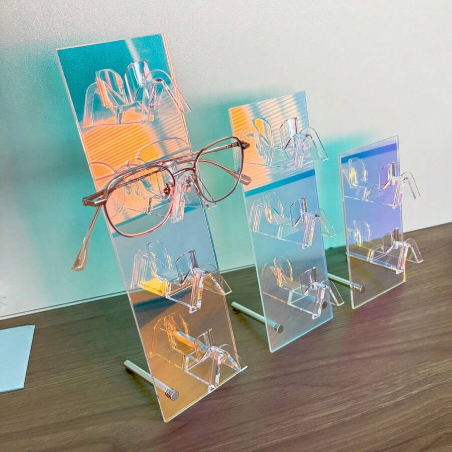 A Popular Acrylic Glasses Frame Display Stand, Showcase, Simple Storage ...