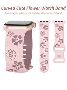 LD004 Floral - Pink With Smoky Purple