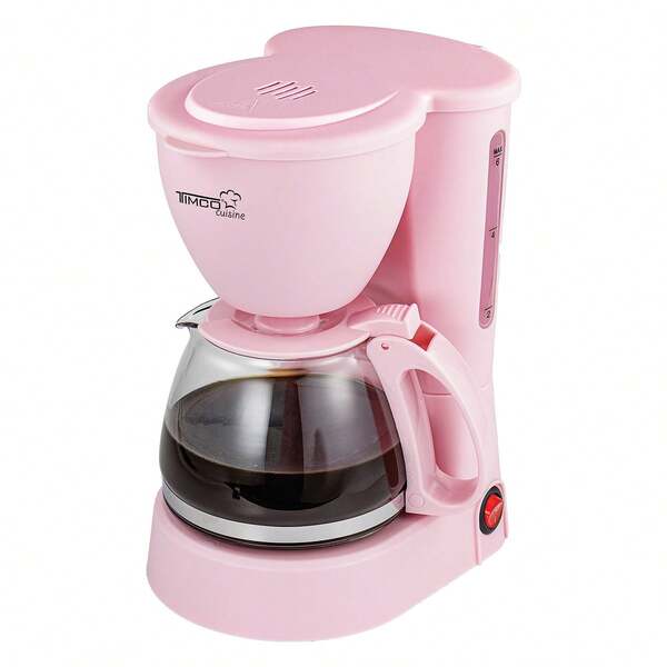 TIMCO Cafetera de Goteo Semiautomática750 ml Filtro Permanente