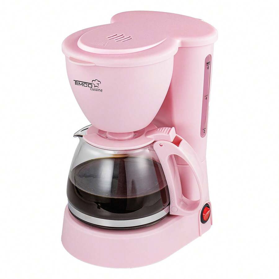 TIMCO Cafetera de Goteo Semiautomática750 ml Filtro Permanente