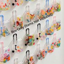 2/1pc Mini Suitcase Jewelry Box, Can Store Earrings, Necklaces, Small Toys, Does Not Include Duck Figurine Shown In Image - Multicolor - View 8