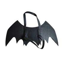 1 bộ trang phục cánh dơi bằng nỉ đang thịnh hành cho thú cưng dịp Halloween, trang phục ngộ nghĩnh cho mèo, chó và các thú cưng nhỏ khác, quần áo cho thú cưng. - màu đen - Xem 8