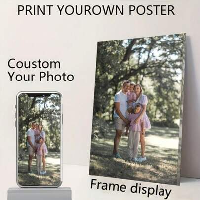 Tranh in trên vải canvas theo yêu cầu - Trang trí không gian của bạn với những kỷ niệm yêu thích | Lý tưởng để trang trí nhà bếp, văn phòng tại nhà hoặc phòng tắm | Phong cách nghệ thuật hiện đại/cổ điển | Sử dụng trong nhà/ngoài trời, không khung, thời trang, dễ thương, màu sắc tươi sáng, cá nhân hóa, món quà độc đáo lý tưởng dành cho người yêu, bạn bè, con trai, con gái.