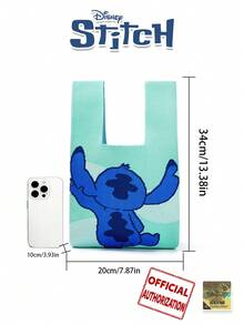 Disney 【迪士尼】卡通IP针织手提包，斜挎包，小钱包，可轻松装下手机、钱包、口红等，适合日常搭配、购物、聚会、送朋友礼物 - 彩色 - 查看 11