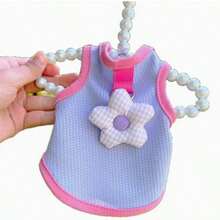 Áo vest không tay nhẹ cho thú cưng, quần áo mùa hè thoáng khí cho mèo và chó nhỏ. - Nhiều màu - Xem 5