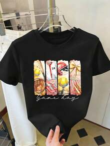 Women T-Shirts - Black - View 2