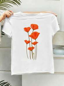 Women T-Shirts - White - View 2