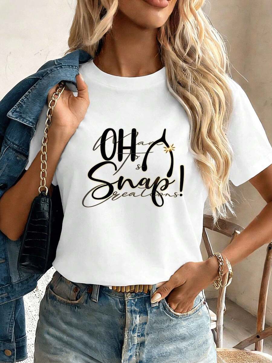 Women T-Shirts - White - View 1