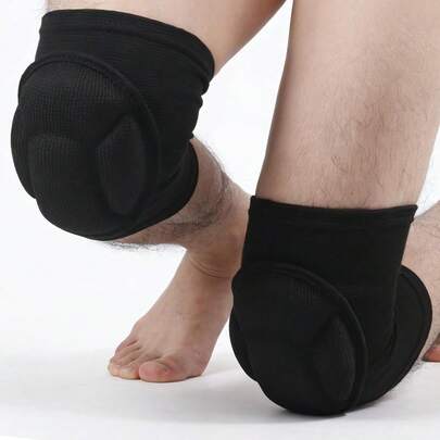 Miếng đệm đầu gối điều chỉnh được, chất liệu polyester, không thấm nước, dùng cho các hoạt động thể thao ngoài trời, dọn dẹp, bảo vệ sàn nhà khỏi trầy xước, làm vườn, hỗ trợ đầu gối khi lắp đặt mái nhà.