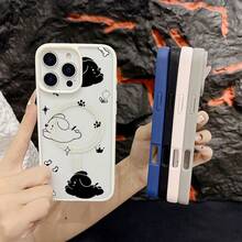 マグネット式黄ばみ防止 | 高級感あふれる2in1アクリルマグネット式スマホケース！スタイリッシュで手触りも良く、実用的な保護機能とマグネット式・耐衝撃設計を融合させた、高級感あふれるケースです。 犬ステッカーケース  11  17e 手机壳  17e 手机壳 家族、恋人、友人、そして子供たちへのプレゼントに最適です。  16/15 Pro Max/13 Pro Max/15/11 Pro Max/11 Pro/17 Pro/16e/15 Plus/16 Plus/ 13 pro/16 Pro/15 Pro/17/13/14 Plus/14 Pro Max/12 Pro/16 Pro Max/12 Pro Max/12/17e/14 Pro/14/Apple  Air/17 Pro Max - ブラック - チェックする 4