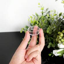 1/3/6/12pcs Clear Round Ball Display Stand, Transparent Baseball Box, Golf Ball Box, Small Baseball Acrylic Display Rack With Round Acrylic Plastic Display Stand, For Decorating Egg Crystal Ball, Golf Ball, Baseball, Softball, Tennis Ball, Ball Collections, 3 Different Sizes Provided - Transparent Circle - View 10