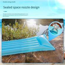 In Stock Colorful Inflatable Floating Lounger, Foldable Single Person Inflatable Floating Bed Chaise Lounge For Swimming Pool Water Bed - Color - View 4