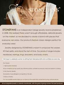 STONEFANS Collar de perlas multicapa brillante, collar de perlas y rhinestones de alto brillo, collar de perlas blancas nupcial, minimalista y elegante - Dorado - Ver 3