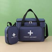 Bolsa de almacenamiento de medicamentos de gran capacidad, portátil, para prevención de epidemias y salud, para viajes, hogar y coche, de uso cruzado en emergencias. - Pino verde pequeño - Ver 3