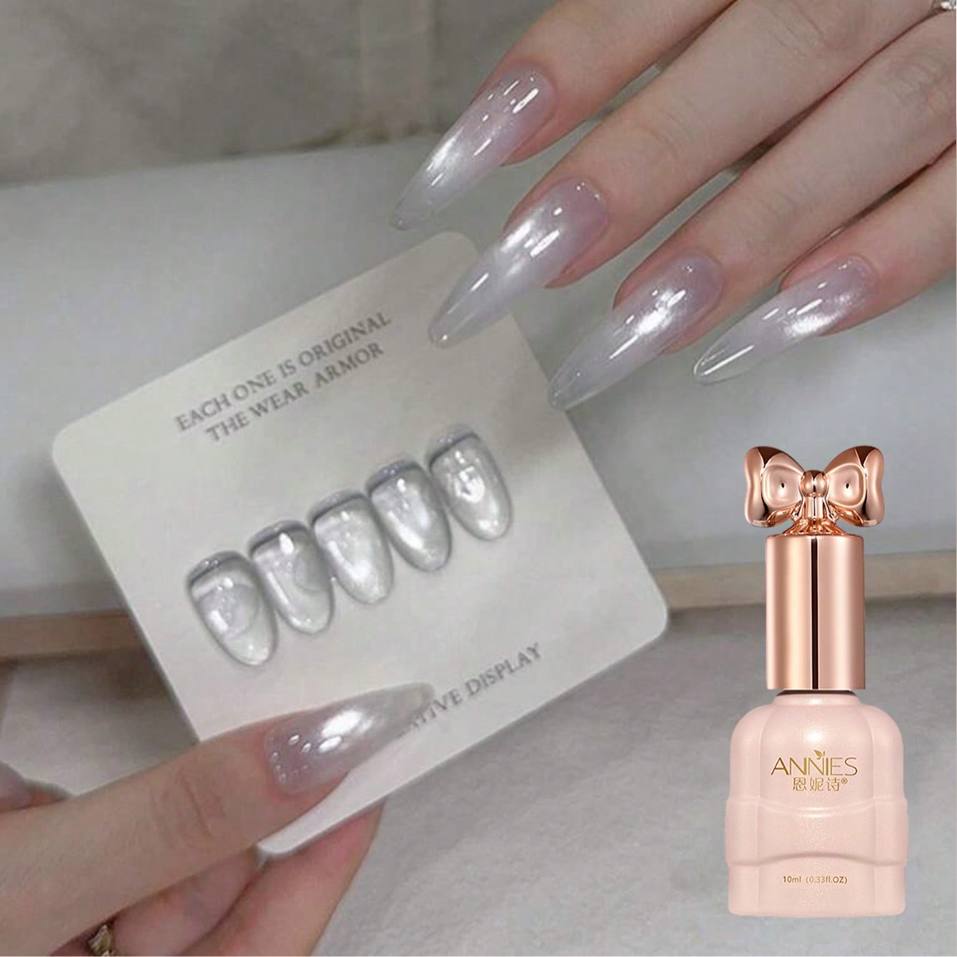 Shein Multicolor 10Ml Sunset Pearl Glow Nail Gel Shimmer Pearl Gel Polish Long-Lasting Soak Off Uv Led Gel, High Gloss Whitening Nail Art Gel For Salon & Home Diy - Image 39