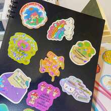 50pcs Inspirational Phrases Stickers - 1 Set 50pcs - View 7