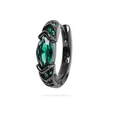 1 đôi bông tai hình mắt hổ đính đá Zirconia, kiểu dáng sang trọng, thời trang, đa năng, thích hợp làm quà tặng cho phụ nữ. - Nhiều màu - Xem 4