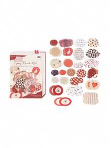 1 Pack 50pcs Creative Polka Dot Asymmetrical Circle Stickers For Scrapbook DIY Collage Decoration Photo Album - Scattered Dots - View 15