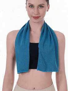 1 buah Handuk Olahraga Mikrofiber Ultra Lembut Multifungsi, Handuk Gym, Handuk Cepat Kering, Cocok untuk Lari di Luar Ruangan, Alas Peralatan Kebugaran, Menampilkan Pola Bordir Elegan, Handuk Mandi Kamar Mandi - MultiWarna - View 11