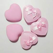 Bông mút trang điểm BB Cream Heart & Bow Cotton Candy, dụng cụ trang điểm đa năng. - Nhiều màu - Xem 4