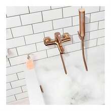 Copper Bronze GLAMOUR Tap Wall Mounted Bath - Multicolor - View 3