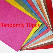 10/20/40pcs Multi-Color Glitter Card Paper, High-Quality Shiny Card Paper, A5 Glitter Paper For Arts & Crafts, Card Making, Scrapbooking DIY Projects - Multicolor - View 12