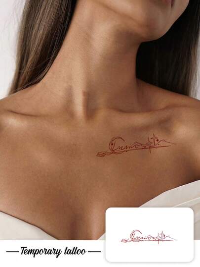 1 Hình xăm dán, Hoa hồng đỏ cổ điển với chữ Latinh và tiếng Anh, Hình xăm dán tạm thời, Có thể giặt, PVC, Dùng một lần, Chống thấm nước và mồ hôi, Thích hợp cho cánh tay, eo, bụng, lưng và chân, Không phản chiếu, Hình xăm chân thực, Thích hợp cho mọi người, Sử dụng hàng ngày, Giữ được 3-5 ngày