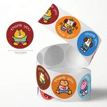 Stickers Cute Bear Stickers Reward Sealing Stickers Ins Cartoon Style Packaging Decoration Planner Stickers GVXL - C620 - Xem 6