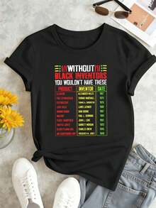 Women T-Shirts - Black - View 2