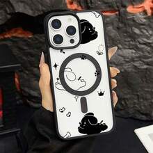 マグネット式黄ばみ防止 | 高級感あふれる2in1アクリルマグネット式スマホケース！スタイリッシュで手触りも良く、実用的な保護機能とマグネット式・耐衝撃設計を融合させた、高級感あふれるケースです。 犬ステッカーケース  11  17e 手机壳  17e 手机壳 家族、恋人、友人、そして子供たちへのプレゼントに最適です。  16/15 Pro Max/13 Pro Max/15/11 Pro Max/11 Pro/17 Pro/16e/15 Plus/16 Plus/ 13 pro/16 Pro/15 Pro/17/13/14 Plus/14 Pro Max/12 Pro/16 Pro Max/12 Pro Max/12/17e/14 Pro/14/Apple  Air/17 Pro Max - ブラック - チェックする 9