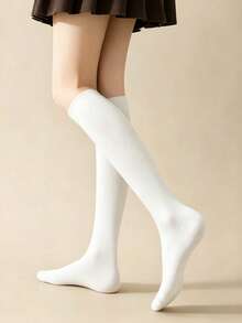 1/3 Pairs Men's Chicken Claw Calf Socks - White - View 2