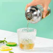 17-teiliges Cocktail-Shaker-Set Aus Edelstahl Mit Ständer – Professionelle Bar-Accessoires Für Zuhause & Partys, Ideales Geschenk Für Hobby-Barkeeper - Übersicht 3