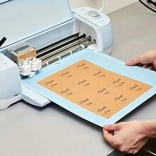 50 100 Sheets A4 Kraft Paper Light Brown Non-Adhesive Printable And Writeable, Suitable For Laser And Inkjet Printers, Matte Full Sheet Sticky Paper, Label Stickers Strong Adhesive High Quality - View 5