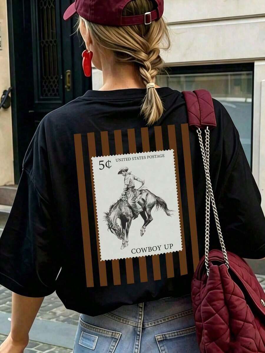 Women T-Shirts - Black - View 1