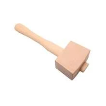 1 pieza Martillo de carpintero de madera premium - Cara de golpeo angulada ergonómica para precisión, herramienta manual versátil de múltiples usos con mango de haya - A - Ver 6