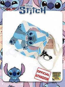 Disney 【迪士尼】撞色卡通图案单肩包，抽绳化妆包，时尚斜挎包，适合日常使用，独特设计，旅行购物两相宜，送友佳品 - 藍色 - 查看 3