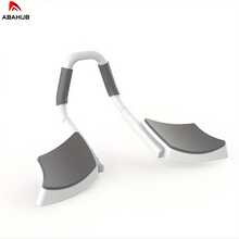 ABAHUB 1pc Push-Up Stand Assist, Abdominal Muscle Training Assist, Made Of PP Material, Suitable For Push-Up Stand, Abdominal Muscle, And Push-Up Training - White - View 6