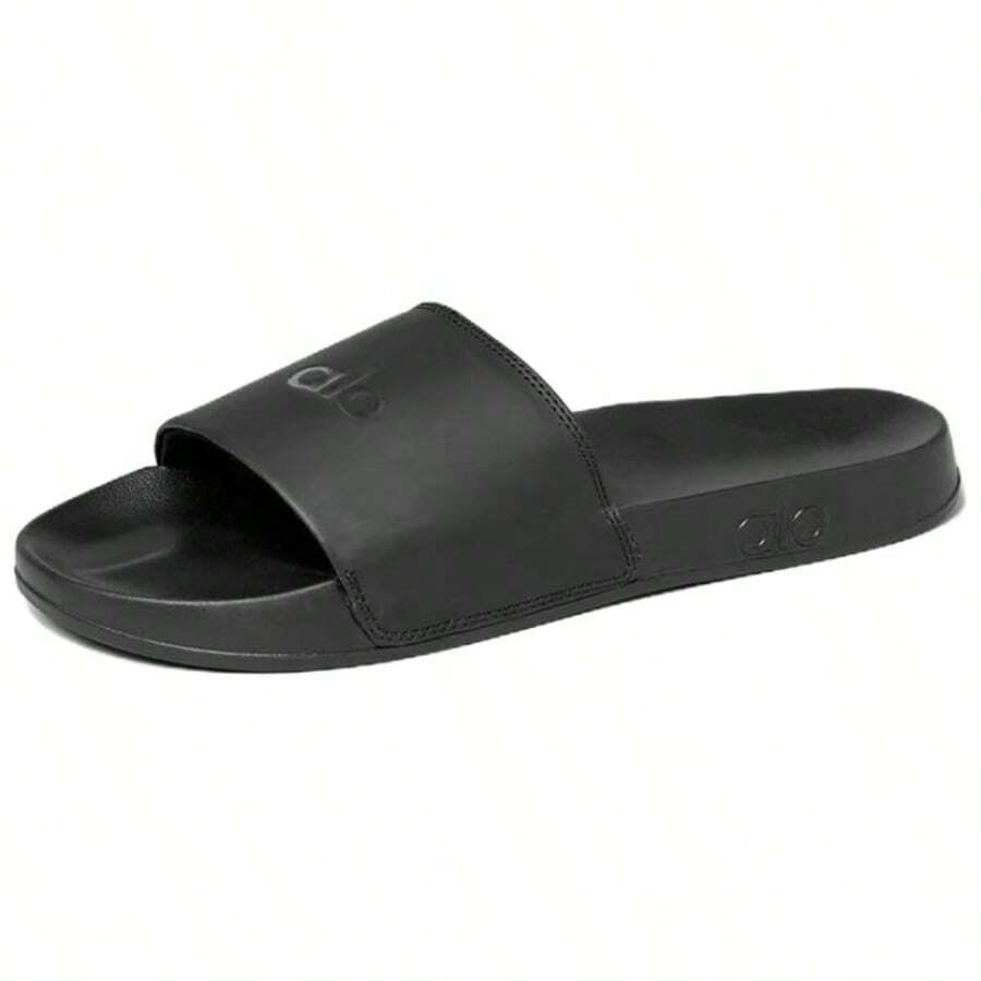 Alo Yoga Unisex It Comfortable, Soft, Non-Slip, And Wear-Resistant One-Strap Sandals For Women - Black - View 1