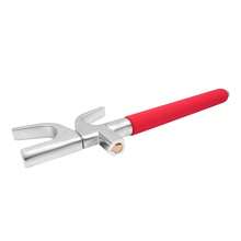 Steering Wheel Lock, Universal Steering Wheel Lock, Used For Car Anti-Theft, With 3 Keys, Safety Tool, Road Lock, Red - Red - View 8
