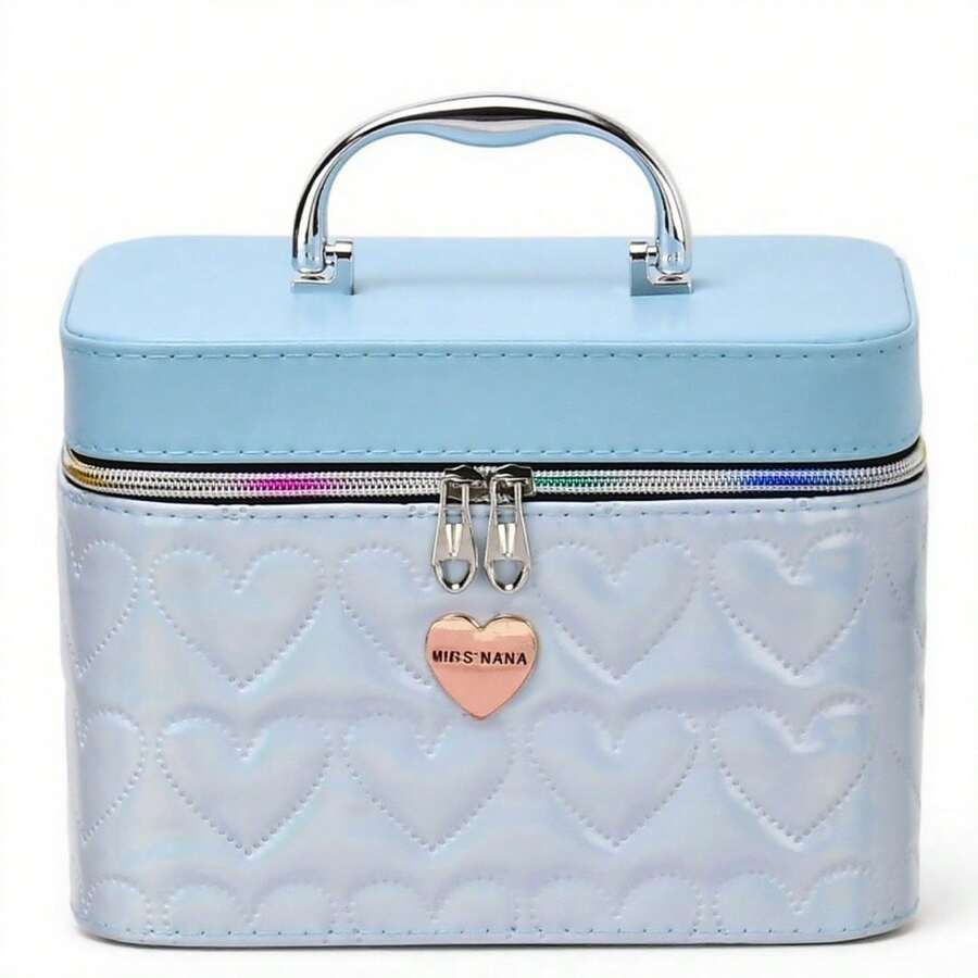 Makeup Case - Light Blue - View 1