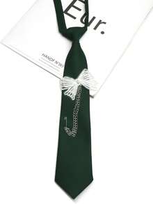 1 chiếc cà vạt hình bướm không cần thắt, phù hợp cho phong cách thường ngày, dạo phố, dự tiệc và đi học. - Nhiều màu - Xem 27