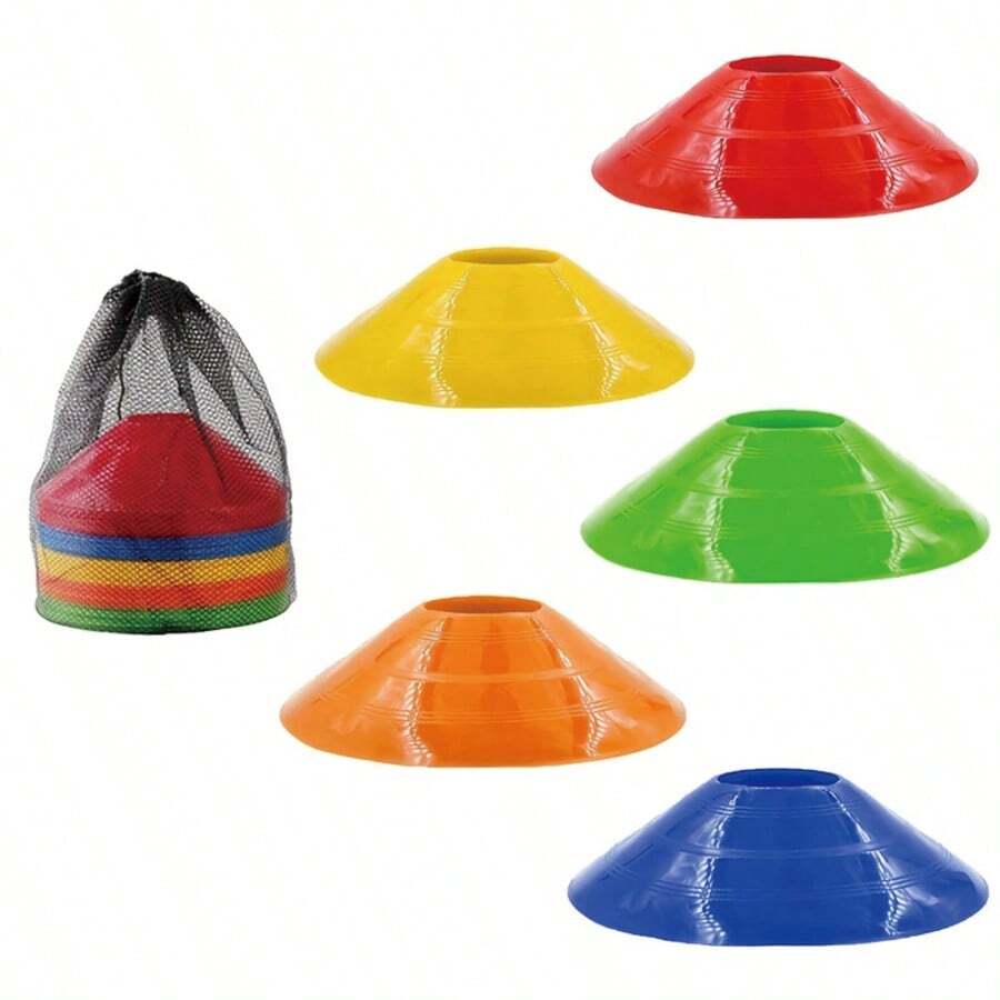 Competitive Sports Training Marker Discs, Lightweight And Durable Obstacle Courses, Soccer And Basketball Footwork Agility Training Marker Discs, Outdoor Training Aids. - MultiWarna - View 1